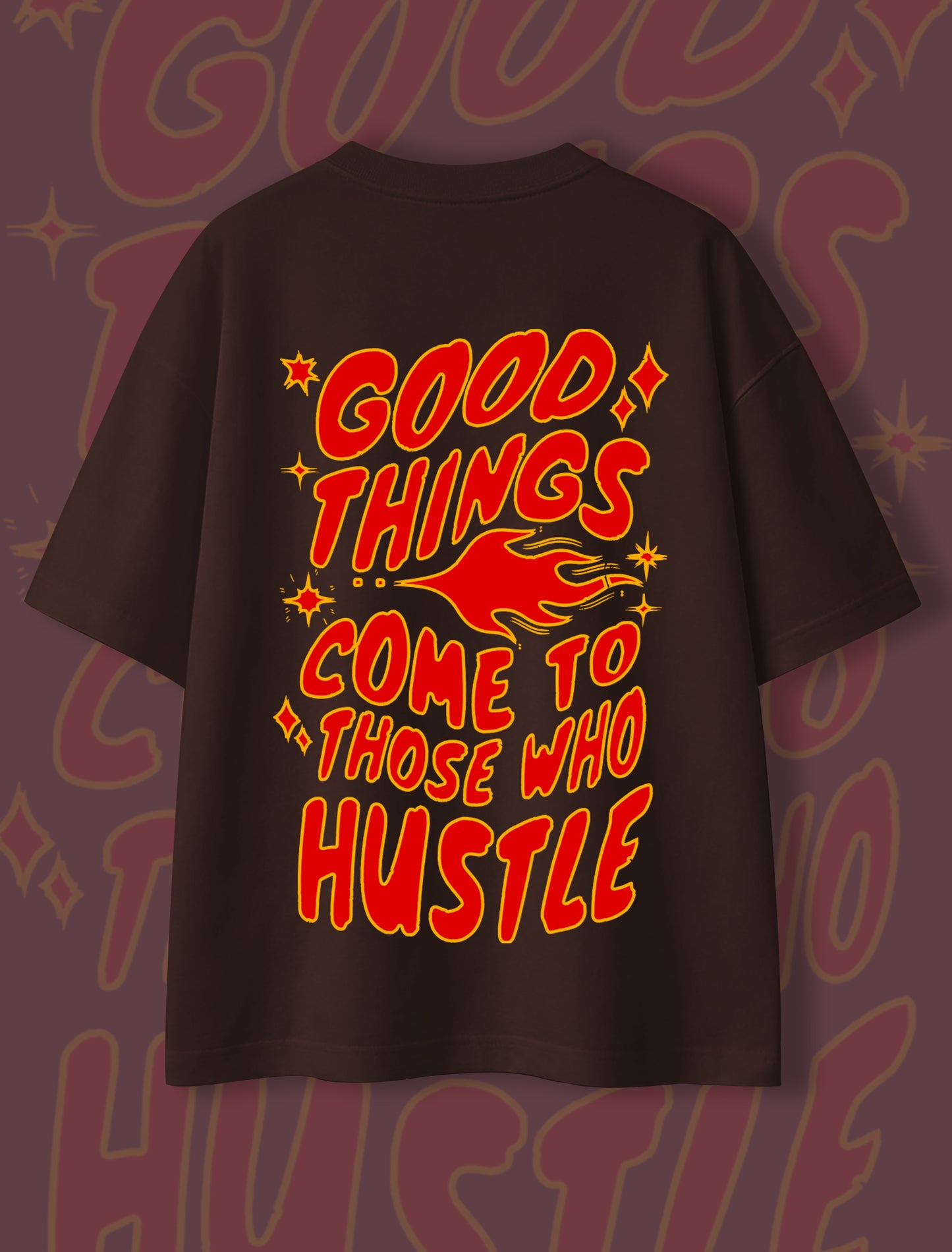Hustle Oversized T-shirt