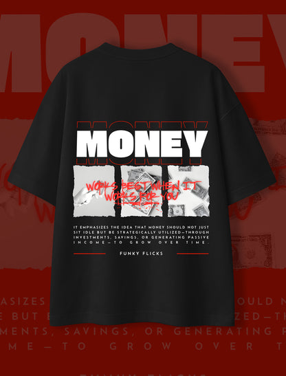 Money Works Oversized T-shirt