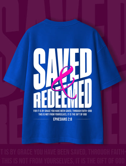 Saved & Redeemed Oversized T-shirt