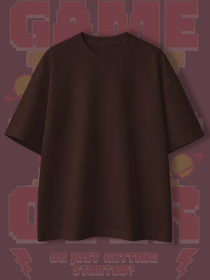 Game Over Pixel Art Oversized T-shirt