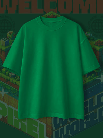 Pixel Paradise Oversized T-shirt