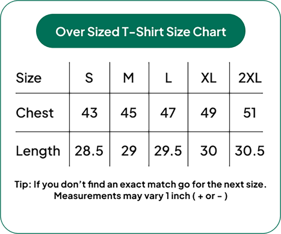 Be Proud Oversized T-shirt